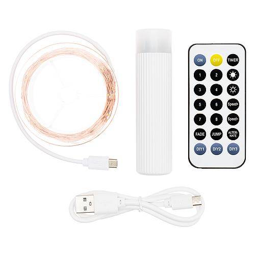 LED Micro-Lichterkette 100 ww LED 59436