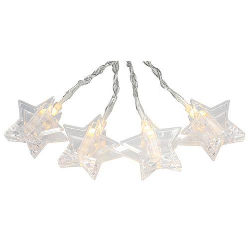 LED-Lichterkette 'Clippy Sterne' 729-12