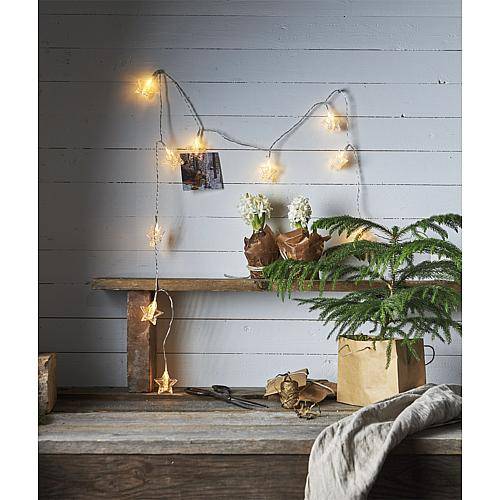 LED-Lichterkette 'Clippy Sterne' 729-12