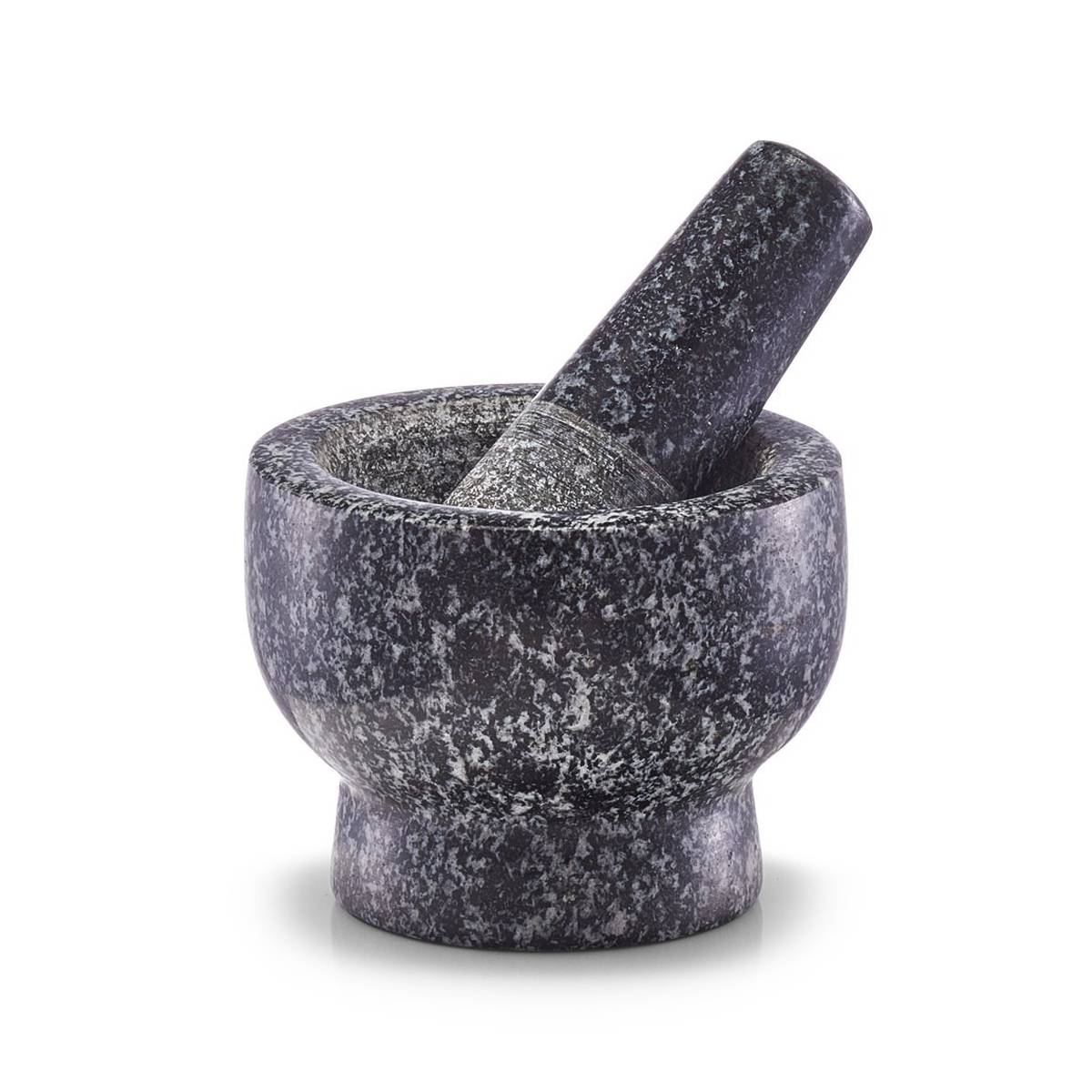 Zeller Present 24504 Mörser&Stößel-Set Granit, anthrazit, 2-teilig (1 Set)