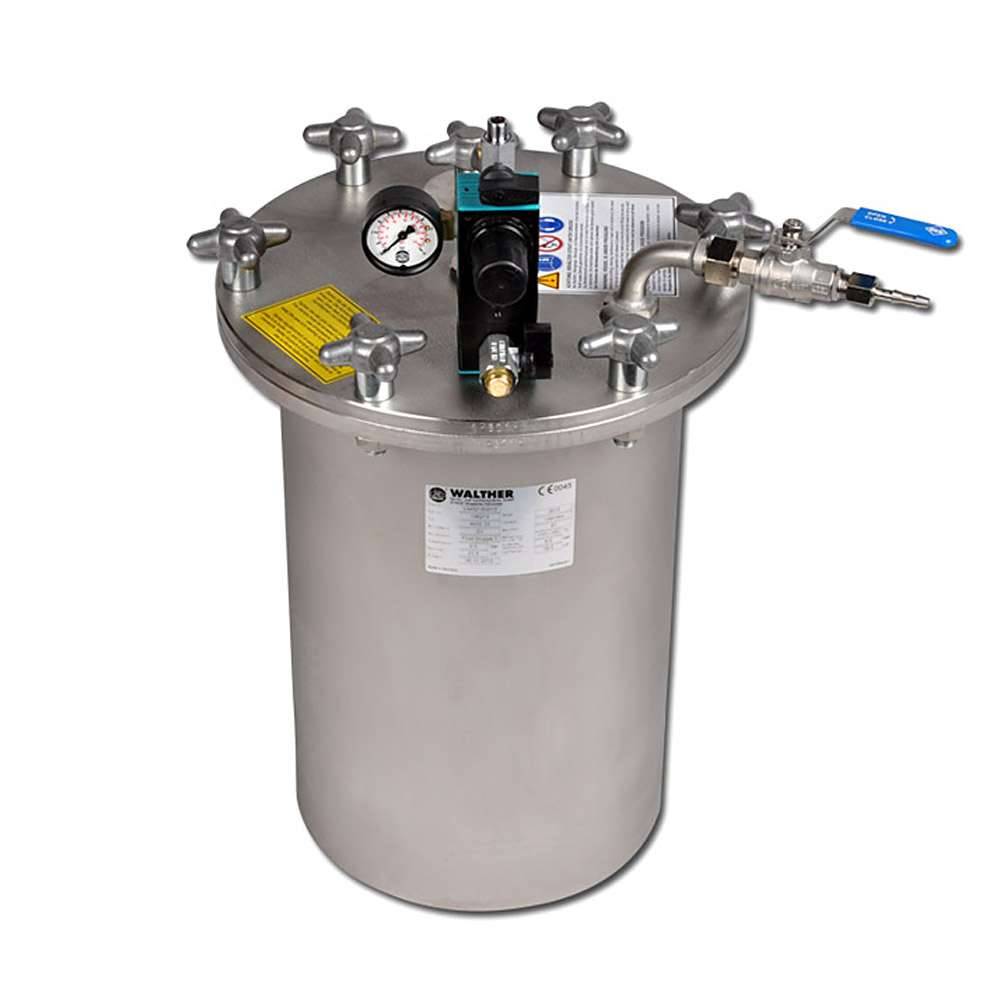 Materialdruckbehälter - Typ MDG 22 - 6bar - DRW - Behälterinhalt 22 Liter - mit Druckluftrührwerk