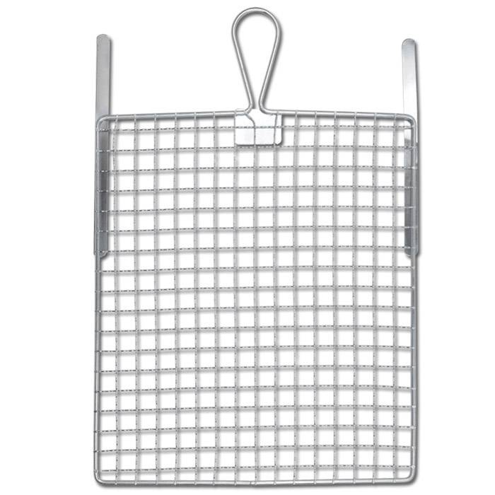 Abstreif-Gitter - Metall verzinkt - Maße 22 x 30 cm - mit Biegestreifen - VE 10 Stück - Preis per VE