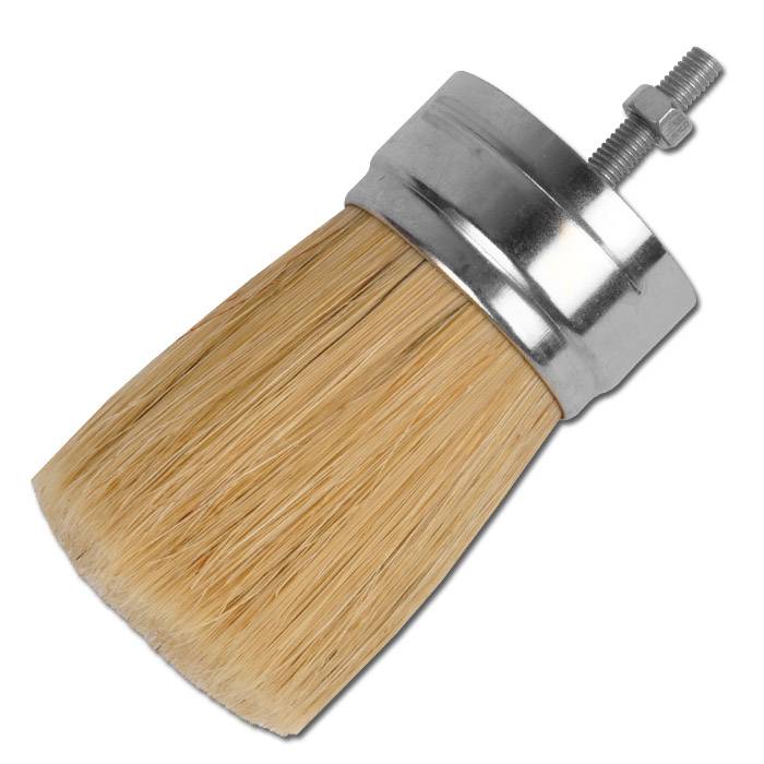 Nischen-Pinsel - helle China-Borste - Durchmesser 12 mm - Größe 12 - VE 6 Stück - Preis per VE