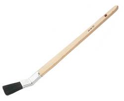 Platt-Pinsel ClassicTOP mix - schwarze China-Borsten - Maße 30 mm - VE 6 Stück - Preis per VE - gebogen