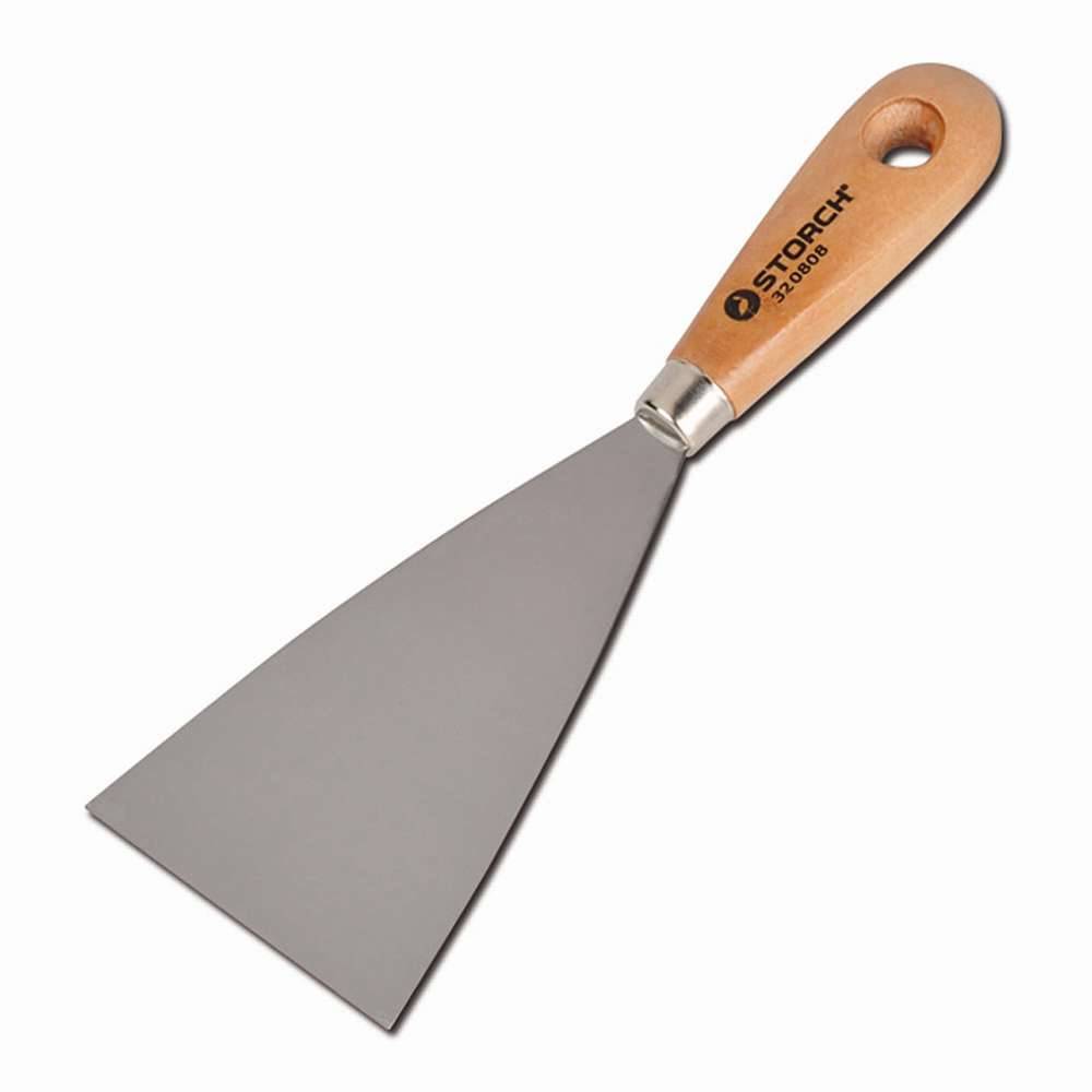 Malerspachtel - Stahlblatt poliert - Maße 4 cm - VE 12 Stück - Preis per VE - flexibel