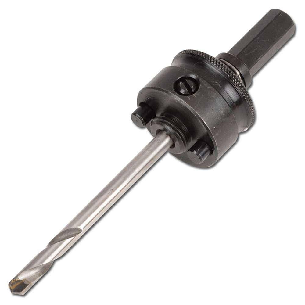 Lochsägen Aufnahme - Ø 32-210mm - für Diamant und Hartmetall Schaft-Ø 11mm "Star