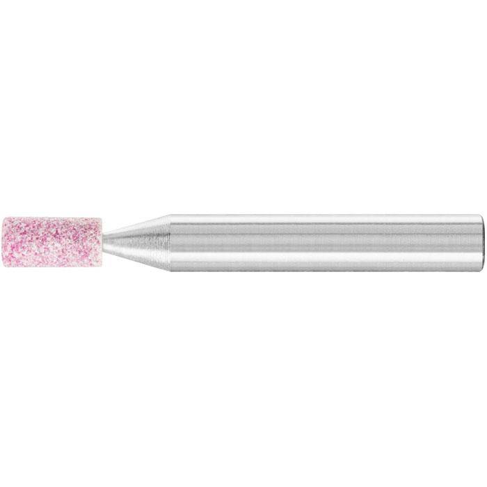 Schleifstift "PFERD" ZY 0510 6 ADW 60 M 5 V - Härtegrad M - Schaft-Ø 6 x 40 mm - Zylinderform - Korngröße 60 - D x T 5 bis 10 mm - VE 10 Stück -