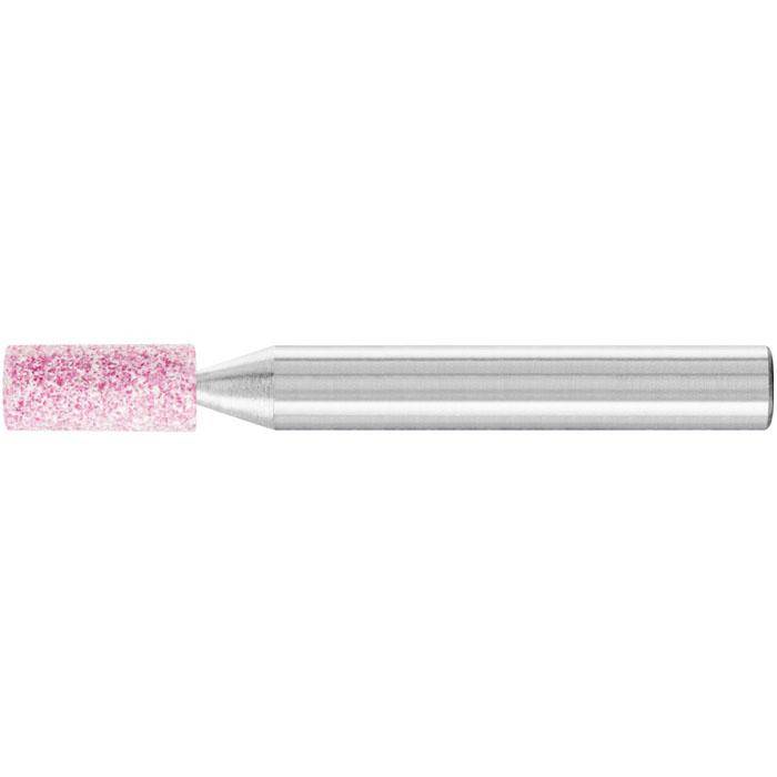Schleifstift "PFERD" ZY 0613 6 ADW 60 M 5 V - Härtegrad M - Schaft-Ø 6 x 40 mm - Zylinderform - Korngröße 80 - D x T 6 bis 13 mm - VE 10 Stück -