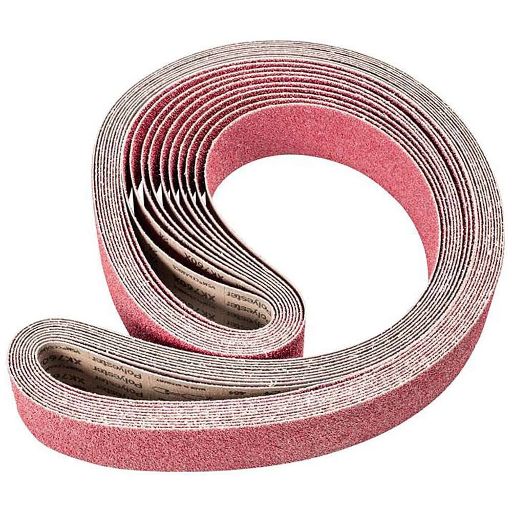 Schleifband - PFERD - Keramikkorn CO - Korngröße 24 - Bezeichnung BA 75/2500 X CO 24 - Maße (T x L) 75 x 2500 mm - VE 10 Stück - Preis per VE