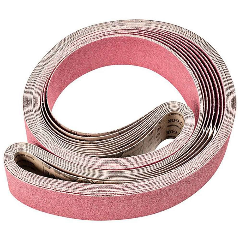Schleifband - PFERD - Keramikkorn CO - Korngröße 50 - Bezeichnung BA 75/2500 X CO 50 - Maße (T x L) 75 x 2500 mm - VE 10 Stück - Preis per VE