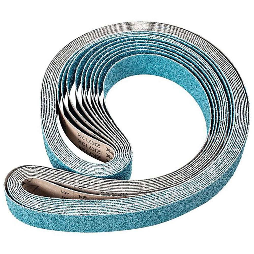 Schleifband "PFERD" BA 50/2000 X Z 24 - Zirkonkorund Z - Korngröße 24 - ISO 2976 - VE 10 Stück - Preis per VE