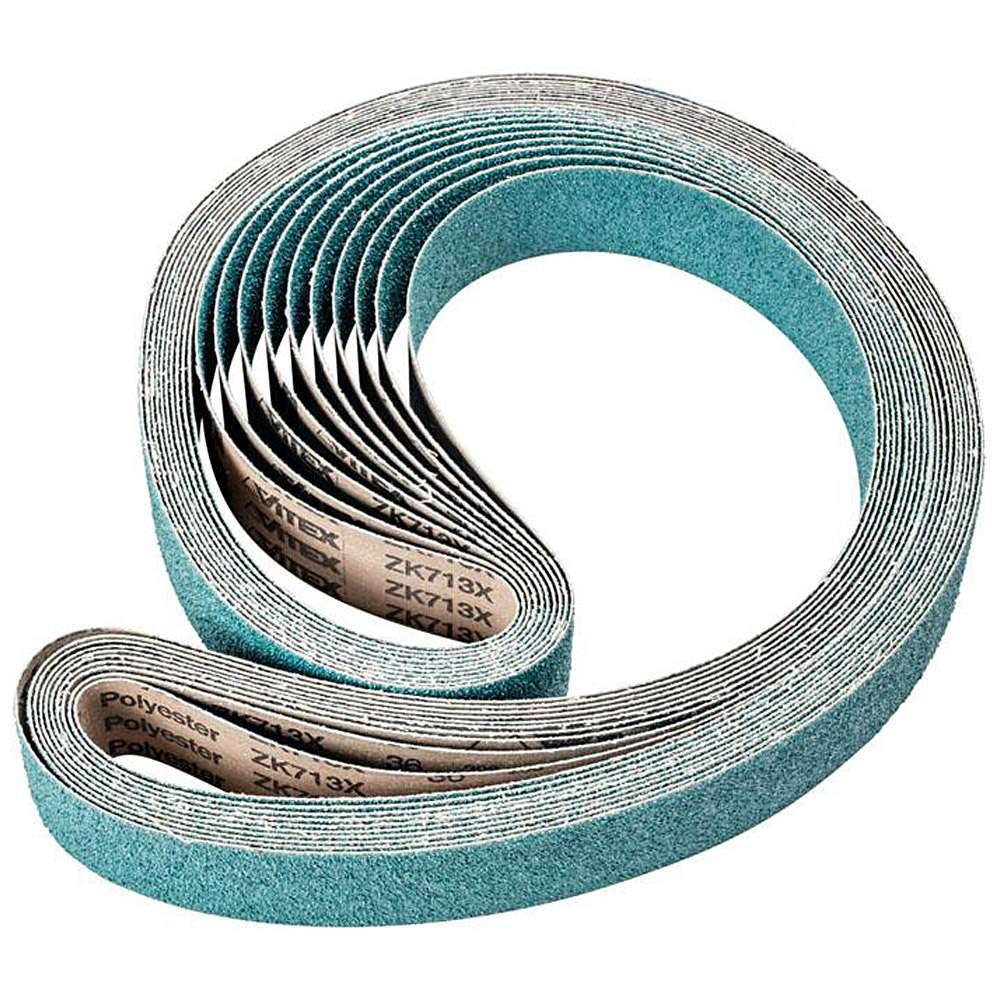 Schleifband "PFERD" BA 50/2000 X Z 36 - Zirkonkorund Z - Korngröße 36 - ISO 2976 - VE 10 Stück - Preis per VE