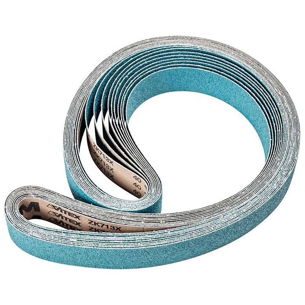 Schleifband "PFERD" BA 50/2000 X Z 40 - Zirkonkorund Z - Korngröße 40 - ISO 2976 - VE 10 Stück - Preis per VE