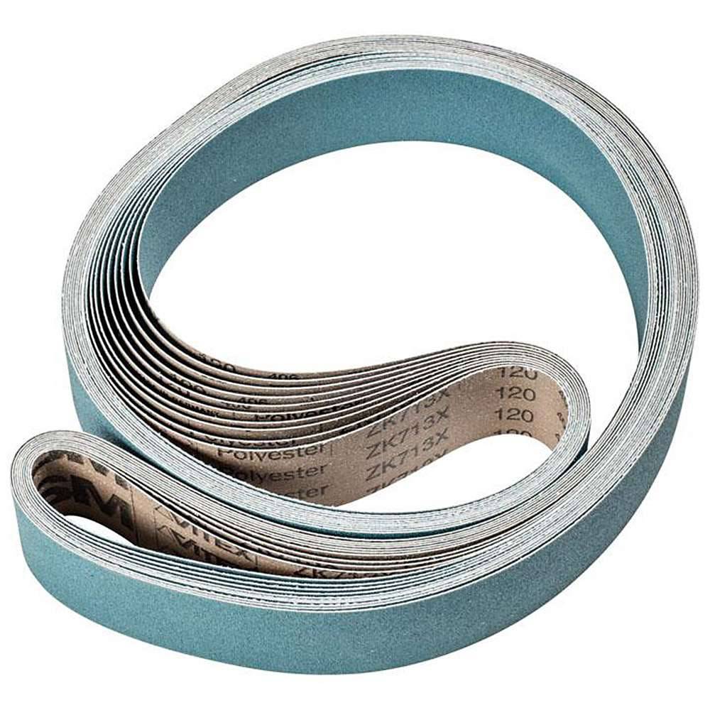 Schleifband "PFERD" BA 50/2000 X Z 120 - Zirkonkorund Z - Korngröße 120 - ISO 2976 - VE 10 Stück - Preis per VE