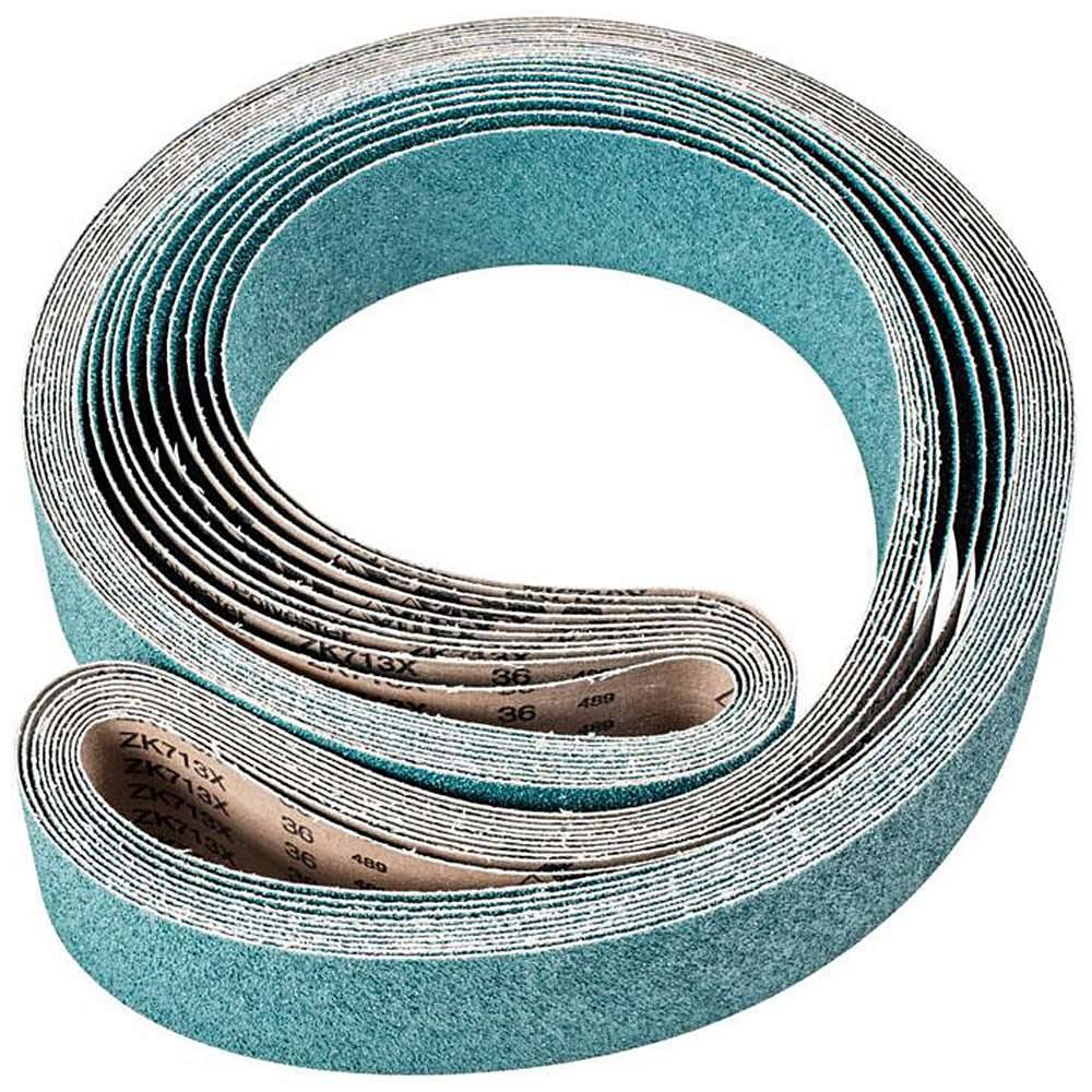 Schleifband "PFERD" BA 75/2500 X Z 36 - Zirkonkorund Z - Korngröße 36 - ISO 2976 - VE 10 Stück - Preis per VE