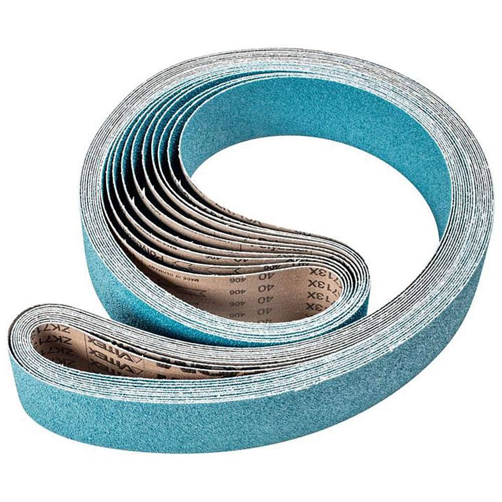 Schleifband "PFERD" BA 75/2250 X Z 40 - Zirkonkorund Z - Korngröße 40 - ISO 2976 - VE 10 Stück - Preis per VE