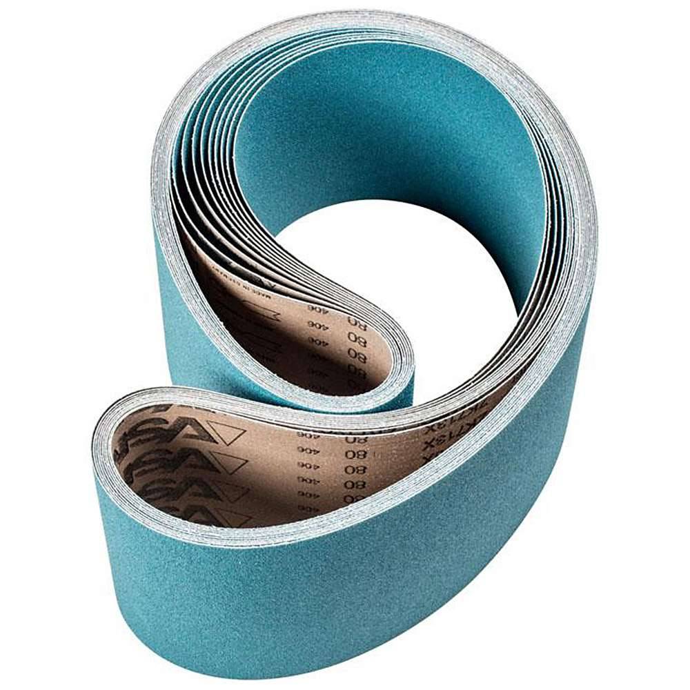 Schleifband "PFERD" BA 150/2000 X Z 80 - Zirkonkorund Z - Korngröße 80 - ISO 2976 - VE 10 Stück - Preis per VE