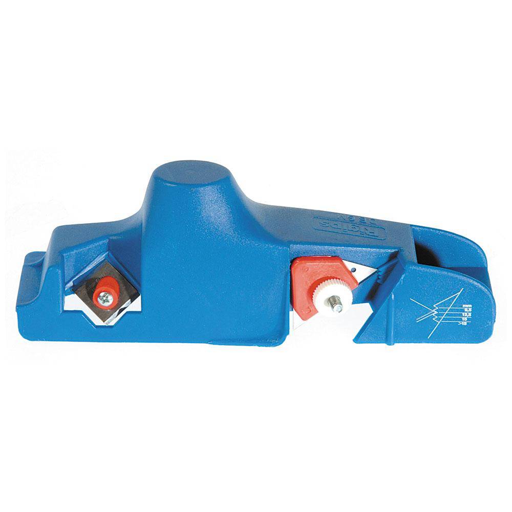 Kombi-Kantenhobel Rigips "VARIO" - Kantenwinkel 45° - 2 Klingen - Kunststoff