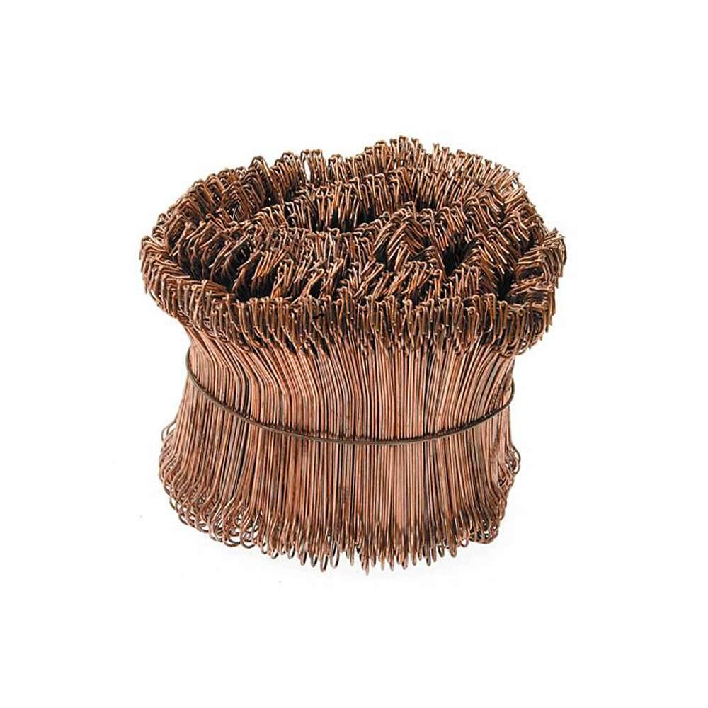 Betonbindedraht - verkupfert - 120 x 1,0 mm - VE 1.000 Stück gebündelt