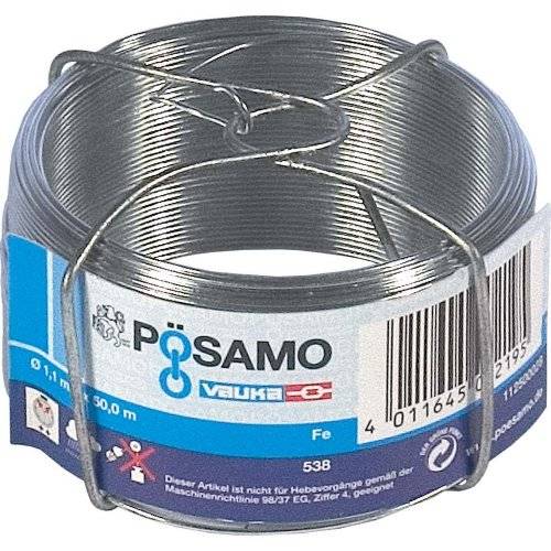 Draht auf Spule galZn 1,1mmx50m