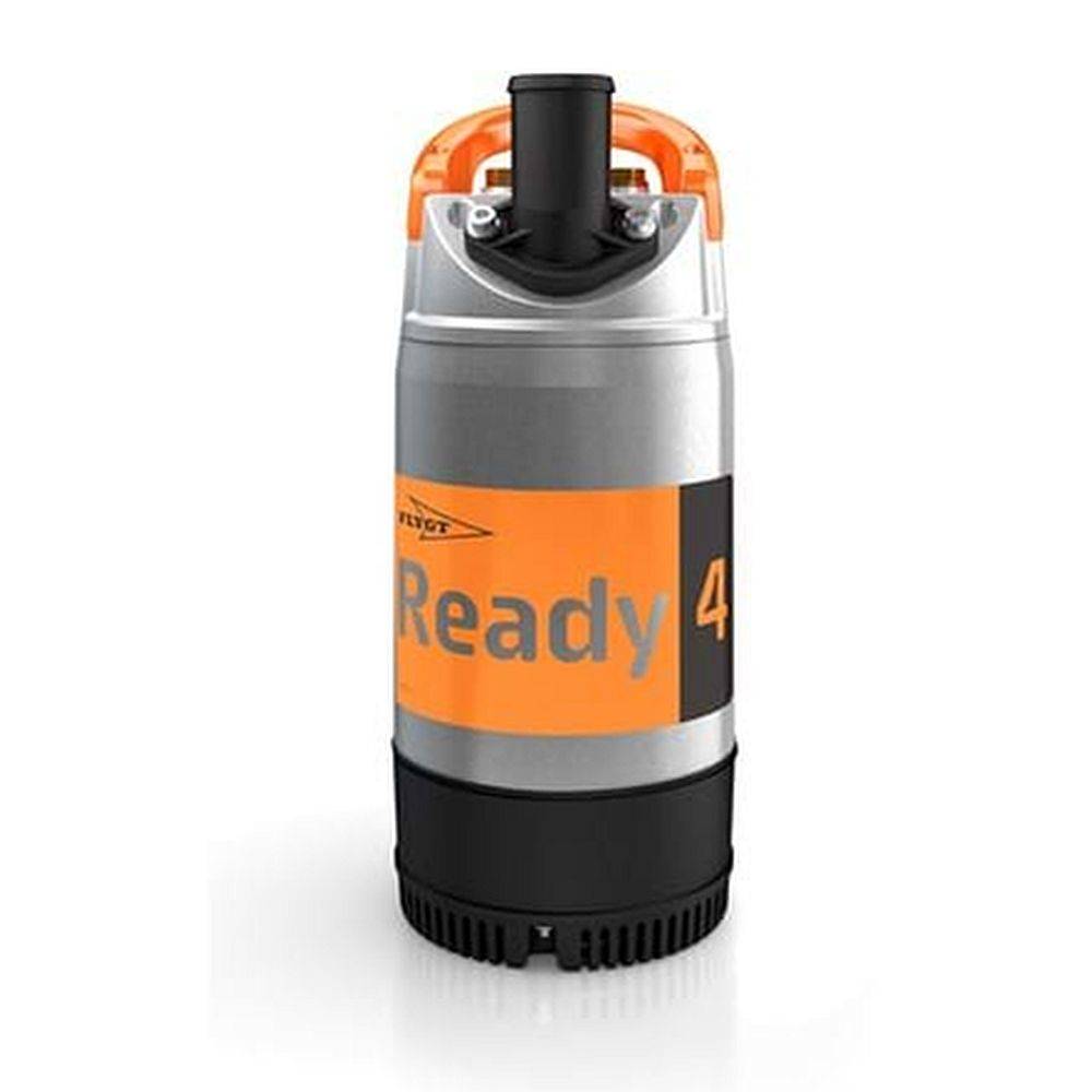 Baupumpe Flygt Ready 4 - max. 0,4 kW - 230 V - Anschluss C-Storz - mit Schwimmschalter