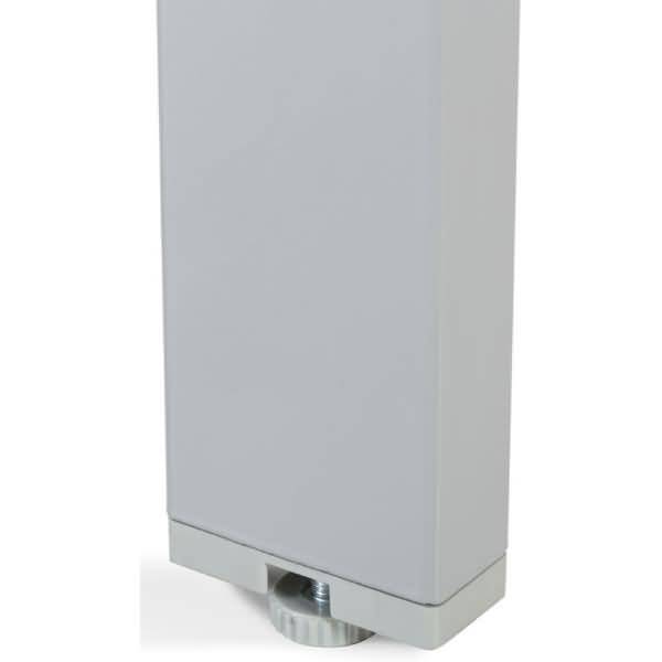 Schreibtisch Total BxTxH 120x60x73cm Gestell grau Platte Melamin buche