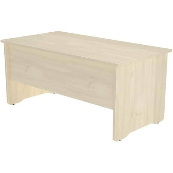 Schreibtisch Work BxTxH 140x80x72cm melaminbeschichtet buche