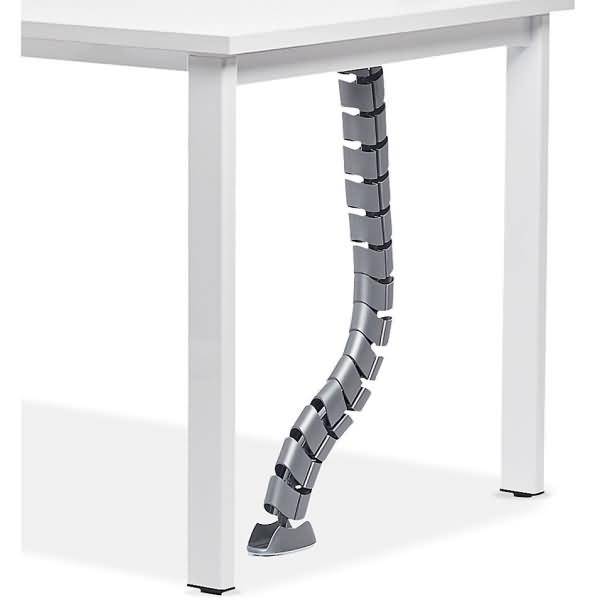 Kabelkette bis 100cm silber