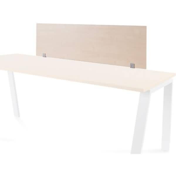 Trennwand 40x136cm Melamin buche (Einzeltisch Melaminplatte)