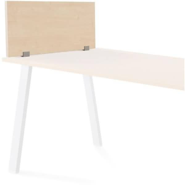 Trennwand 40x70cm Melamin buche (Doppeltisch Melaminplatte)