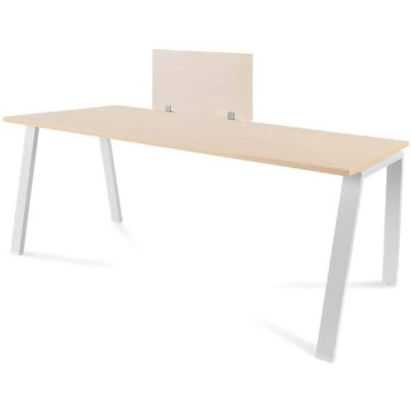 Trennwand 40x70cm Melamin buche (Einzeltisch Melaminplatte)