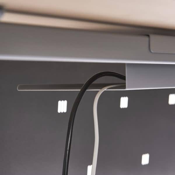 Kabelführung 95cm Metall grau