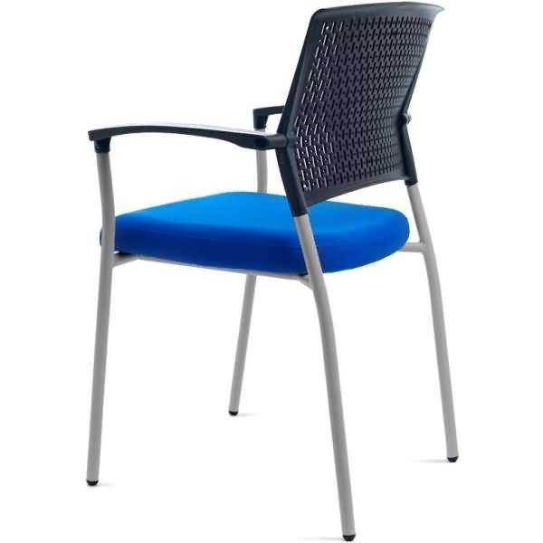 Besucherstuhl blau VE=2 Stück