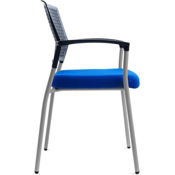 Besucherstuhl blau VE=2 Stück