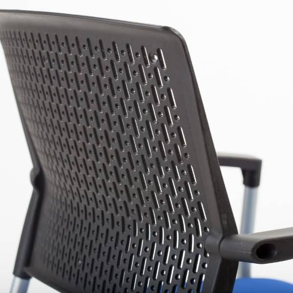 Besucherstuhl blau VE=2 Stück