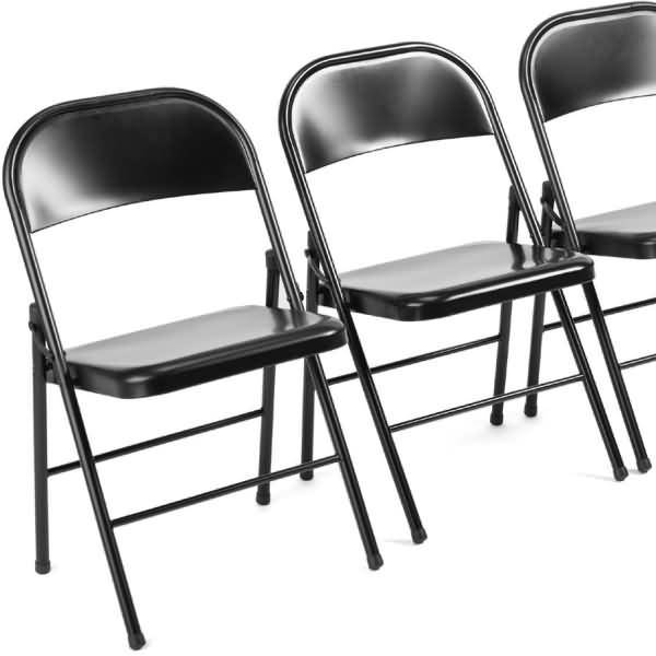 Klappstuhl schwarz VE=2 Stück