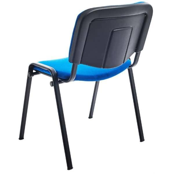 Besucherstuhl ohne Armlehnen blau