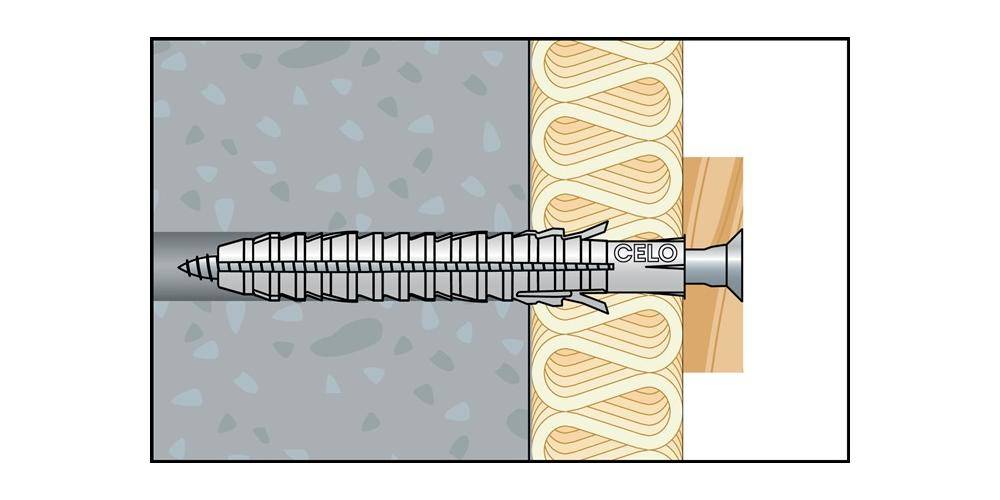 CELO Normaldübel FL FL 10-90 10x90mm Box