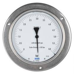 Manometer für Feinmessungen mit Frontring - Skalenteilung 0,2 - Anzeigebereich 0 bis 40 bar
