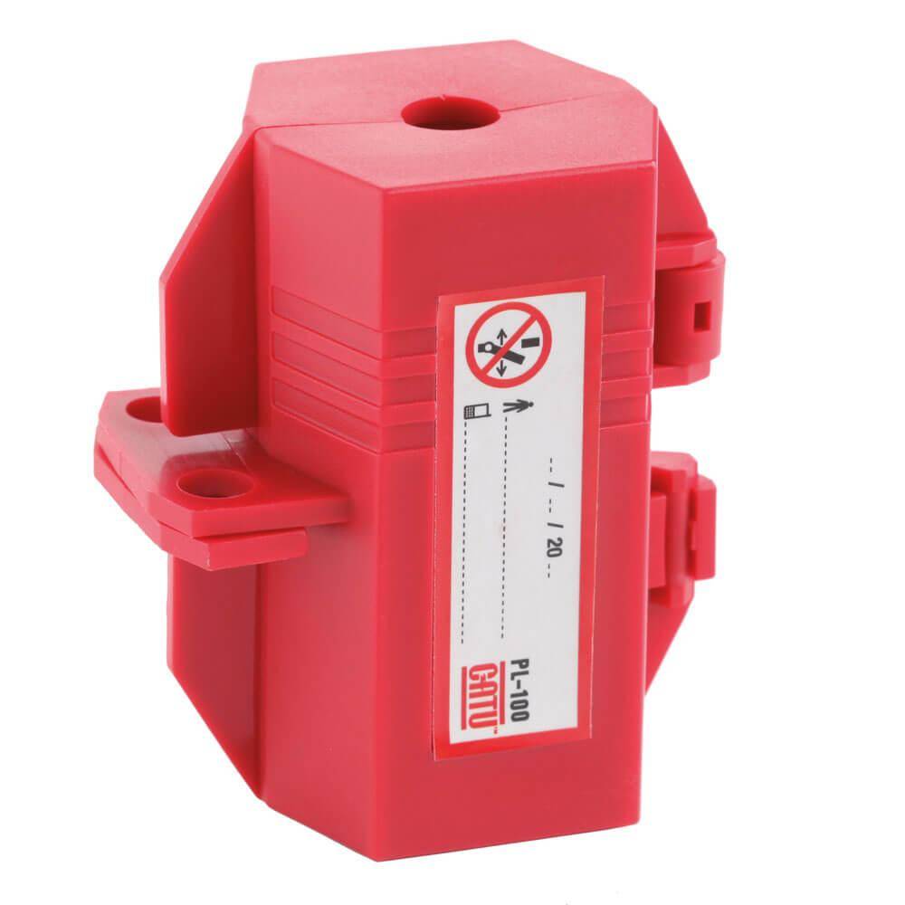 Verriegelung für Steckerverbindung - CATU PL-100 - Maße 87 x 50 x 50 mm