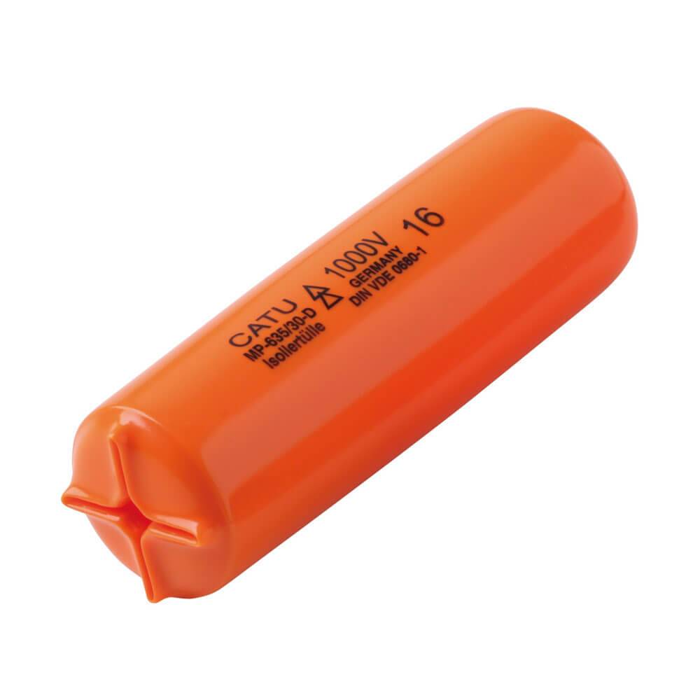 Aufsteckhülle mit Klemmkappe - CATU MP-635/10-D - Maße 75 mm - ø 10 mm - Niederspannungs - Anwendungen (≤1000 V)