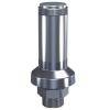 Baureihe 413 - Hochleistungs-Sicherheitsventile - Edelstahl - freiabblasend - mit Gewindeanschluss - DN 15 bis DN 50 - PTFE - 50 DN - Eintritt 2