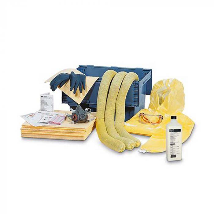 DENSORB Notfall-Set - Ausführung Spezial - für Chemikalien-Unfälle