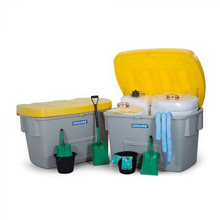 DENSORB Notfall-Set MAXI XL ÖL - 7 Barrel - OPA90 - 2 Sicherheitsboxen