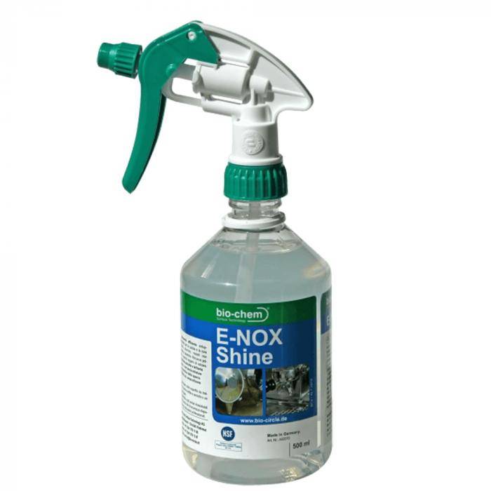 E-NOX Shine - Reinigungsemulsion für Edelstahl - 0,5 L