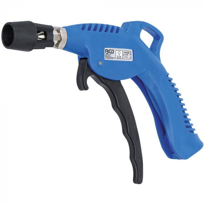 Druckluft-Ausblaspistole - mit Turbo Venturidüse - maximaler Arbeitsdruck 6,3 bar