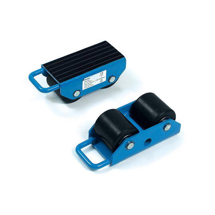 Schwerlast Transportroller - mit 2 Rollen - 2500 kg Tragkraft