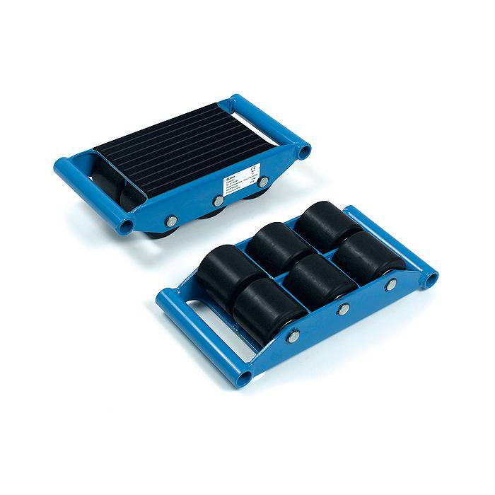 Schwerlast Transportroller - mit 6 Rollen - 6000 kg