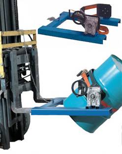 Fassgreifer "Typ SV" Traglast 300 kg Staplervorsatz