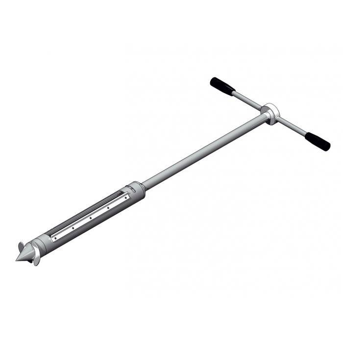 Silobohrer Probenehmer - 400 ml - 150 cm Länge - Spiralen Ø 90 mm - Kammer Ø 40 mm - Schüttgüter